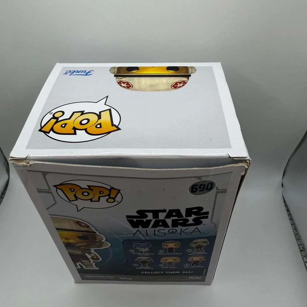 Funko Pop Star Wars Ahsoka Captain Enoch 690 Entertainment Earth Exclusive New